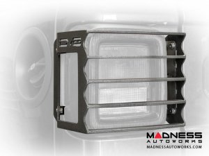 Jeep Wrangler JL Tail Light Guards - Textured Powdercoat